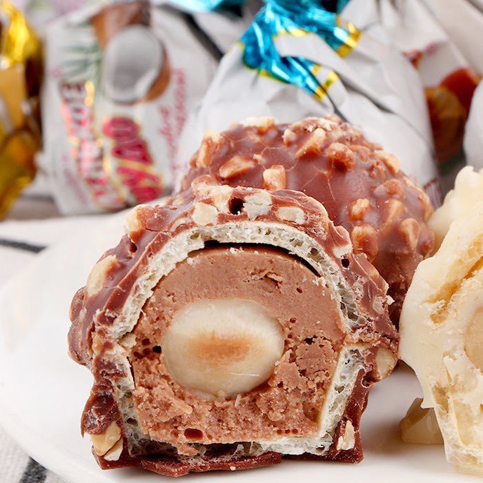 俄罗斯进口斯拉夫奶罐糖果巧克力榛仁牛奶夹心喜糖年货休闲零食品,零食/坚果/特产,夹心糖果/流质糖果,淘宝优惠券,粉丝福利购,淘宝优惠卷