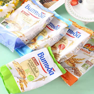 白俄罗斯进口维奇卡玉米谷物麦片粗粮饱腹代餐即食网红休闲零食