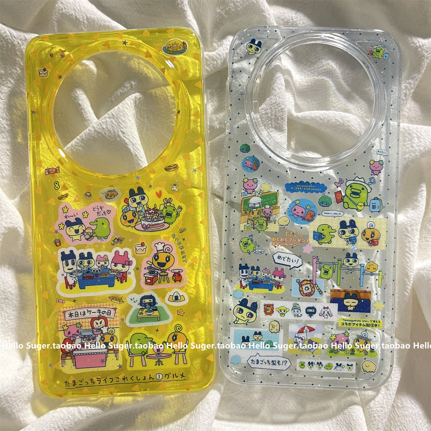 小众时髦古早透闪可爱卡通适用华为mate80promax手机壳mate70pro+双层新款mate60pro保护套pura70pro小众女款