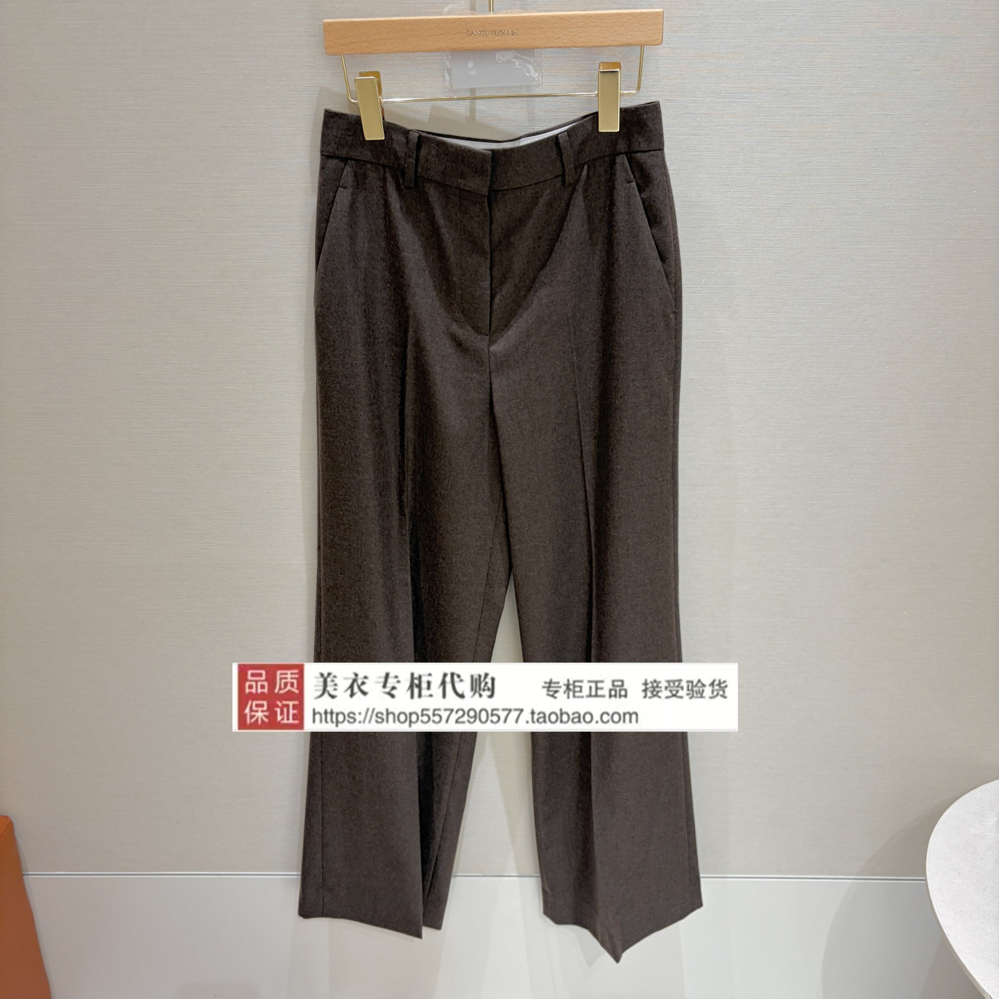 LANCY/朗姿专柜正品国内代购2026年冬款女裤LRHD8BWPT187N01-2480