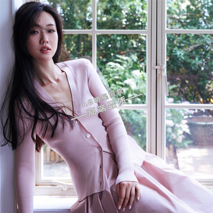 管乐2026马年春晚同款针织开衫外套毛衣上衣半身裙长裙子衣服春节