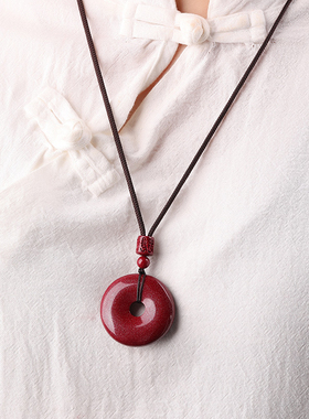 朱砂吊坠官方旗舰店正品