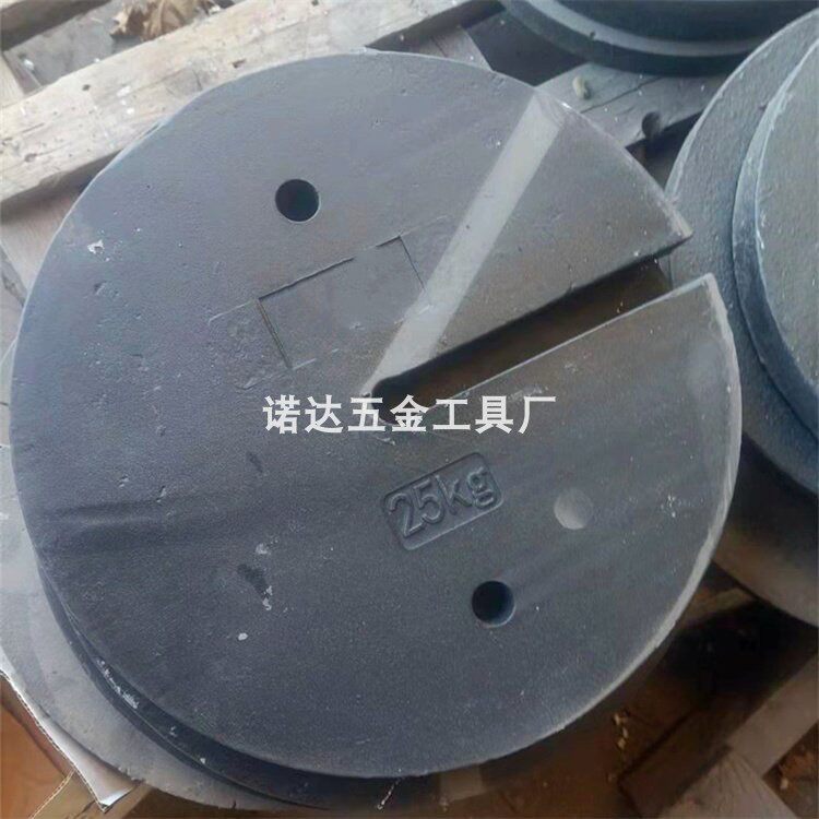铁路接触网铁坠砣配重耐酸碱水泥坠砣铁路配重块圆形开口坠坨