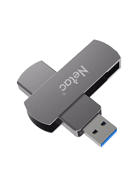 朗科(Netac) U681 U盘 USB 3.0 旋转设计 金属材质