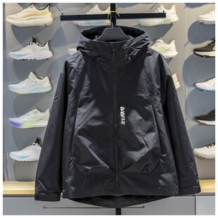 李宁男子运动风衣2025冬季新款反伍保暖防泼水三合一外套AWBV105