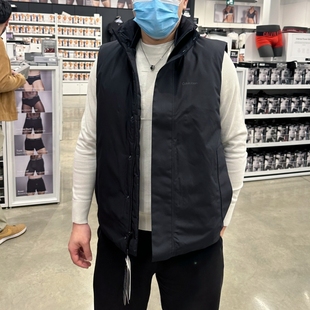 新款 男士 Klein 防风防雨立领藏帽棉衣背心马甲 Calvin 24冬季