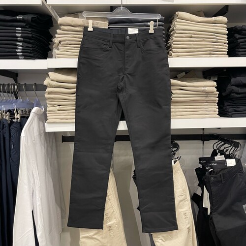 CK微弹纯色百搭直筒长裤休闲裤