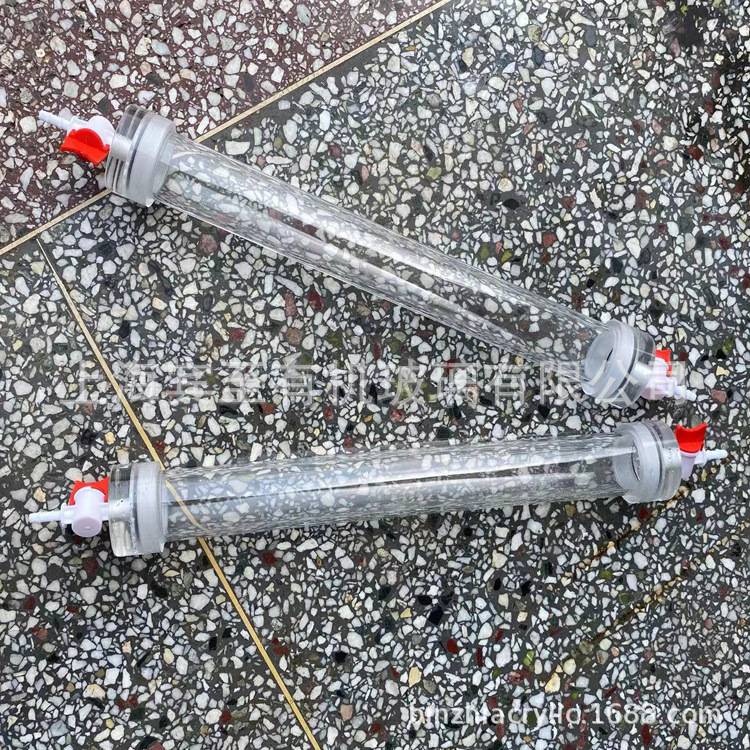 实验室小型有机玻璃离子交换柱树脂柱层析柱水处理药厂电镀厂图片