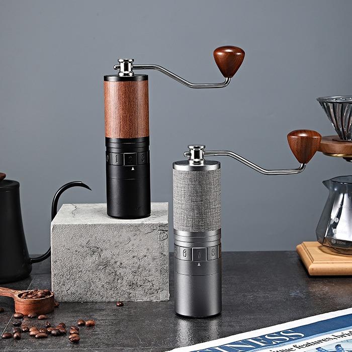 跨境GC40鬼齿锥刀手摇磨豆机咖啡豆手动研磨便携不锈钢手磨咖啡机
