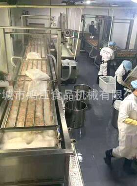 诸城鱼皮解冻流水线 商用竹荚鱼解冻设备 大型鲅鱼解冻机速冷304