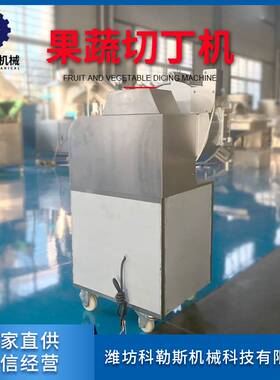 厂家供应不锈钢多功能食品切丁机土豆红薯根茎类切块机蒜姜切丁机