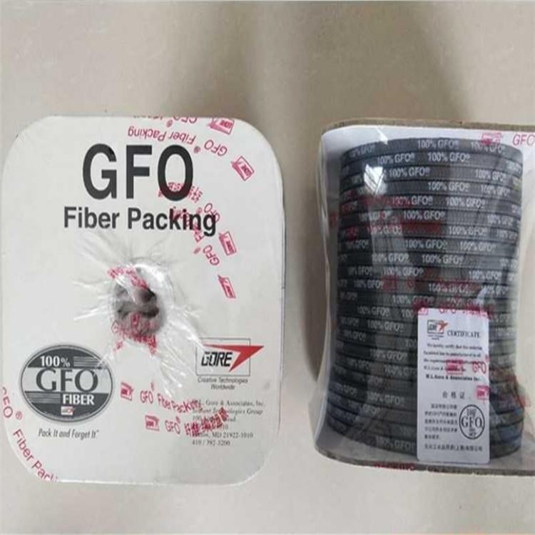 GFO纤维盘根耐磨损黑四氟盘根戈尔盘根戈尔纤维盘根