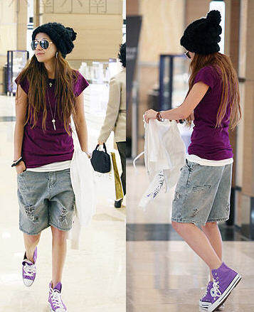 韩国现货夏女士紧身中腰紧修身常规黑纯色短袖t恤上衣口袋套头