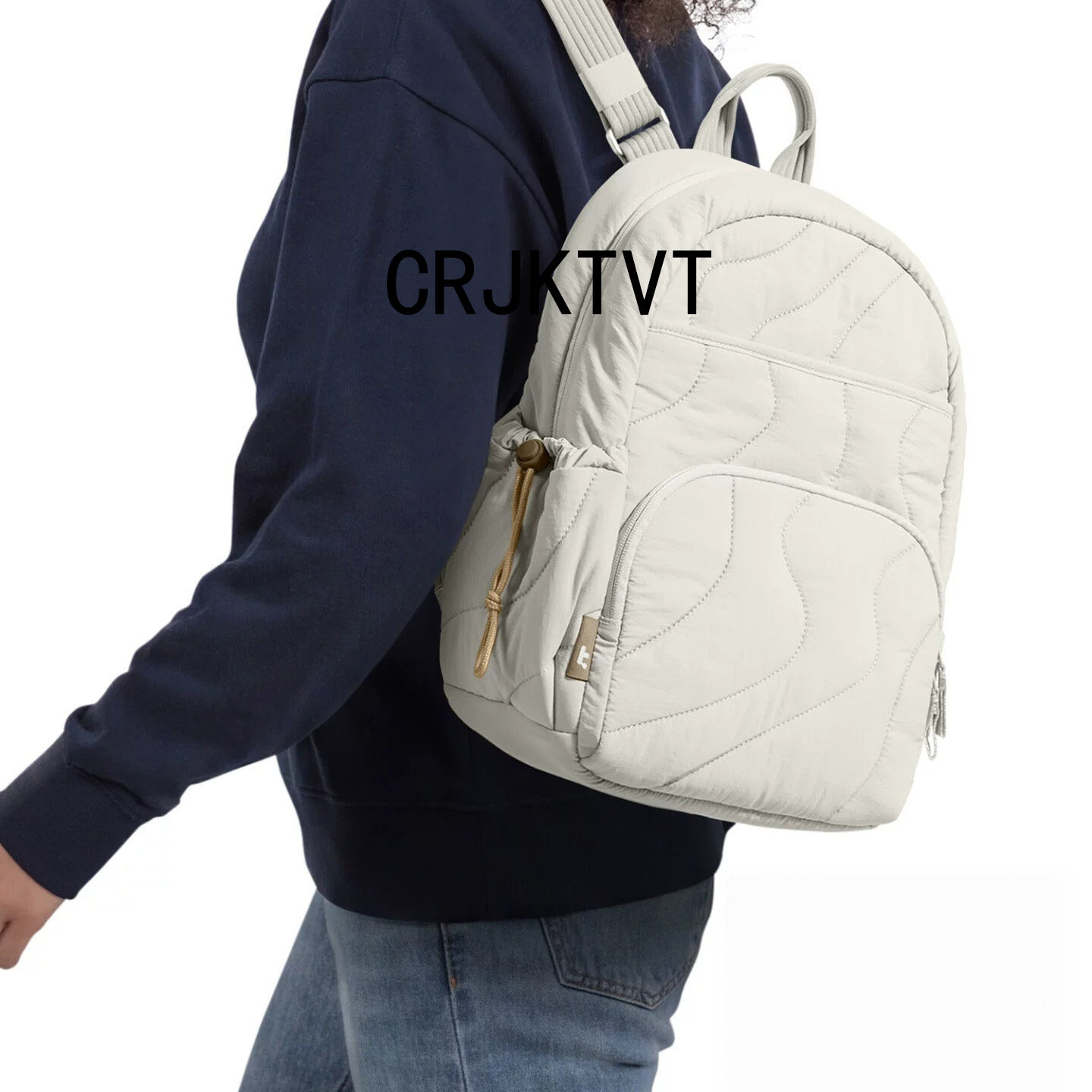 CRJKTVT 双肩包女电脑包2026新款大容量上班出差轻便通勤背包书包
