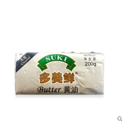 多美鲜黄油 动物性黄油 蛋糕面包饼干原料200g原装 烘焙原料