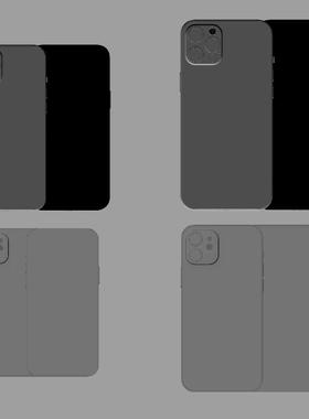 iphone12 全集犀牛3D模型C4D/3dmax/obj/obj/su/maya可用