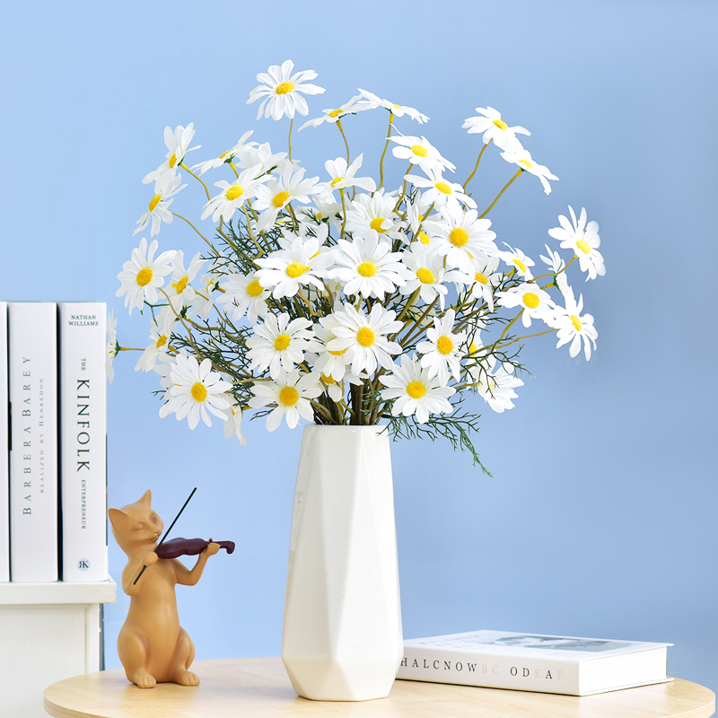 拍照道具绢花客厅小雏菊