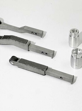 配件 角磨机改装砂带机配件 工作臂 M10螺纹接口 M14主动轮