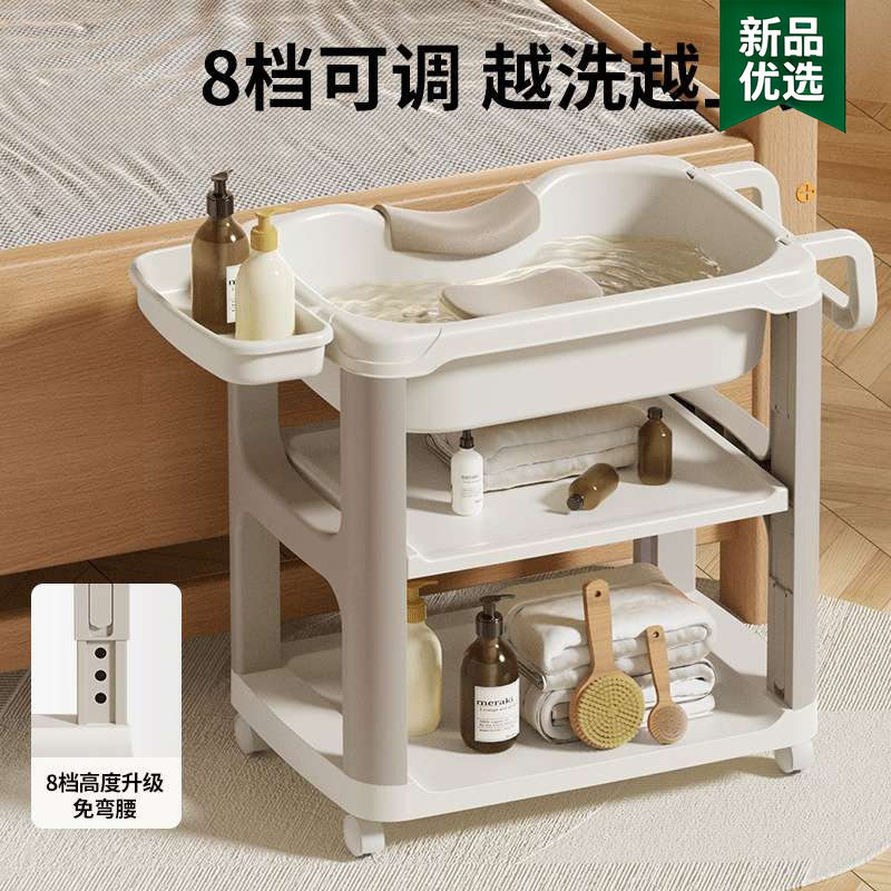 在家躺着洗头神器成人孕妇孕期坐月子不弯腰卧床老人病人洗头躺椅