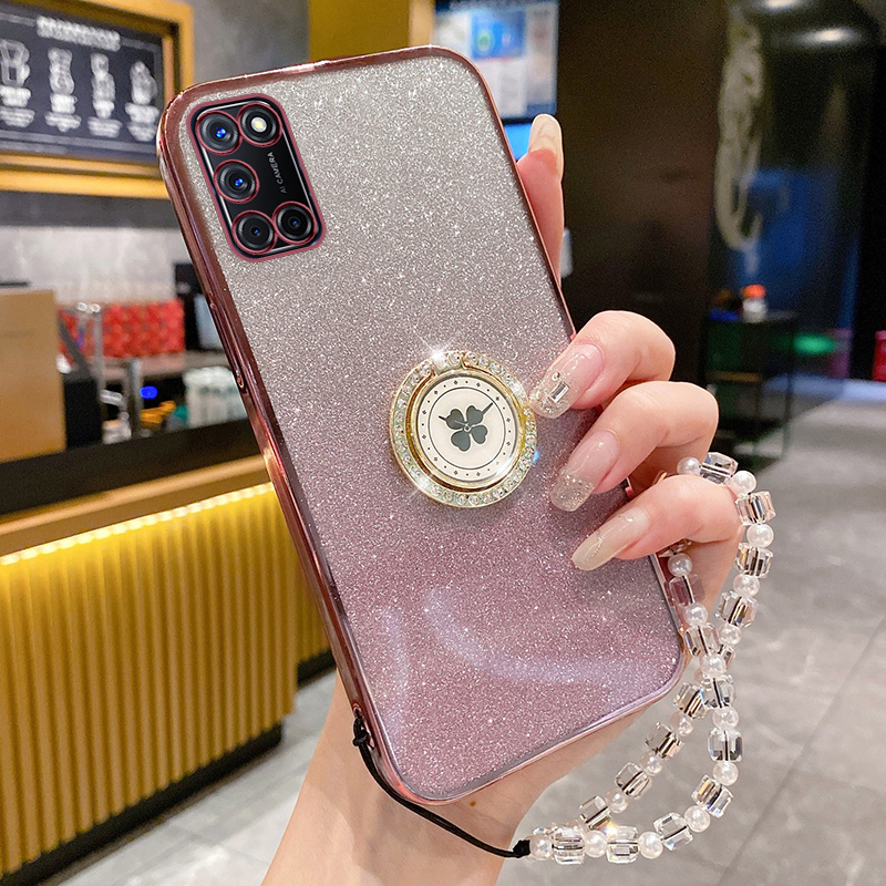 oppoK7X闪粉水晶手链+支架