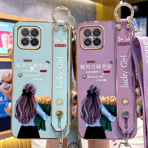 华为智选nzones7捧花女孩腕带