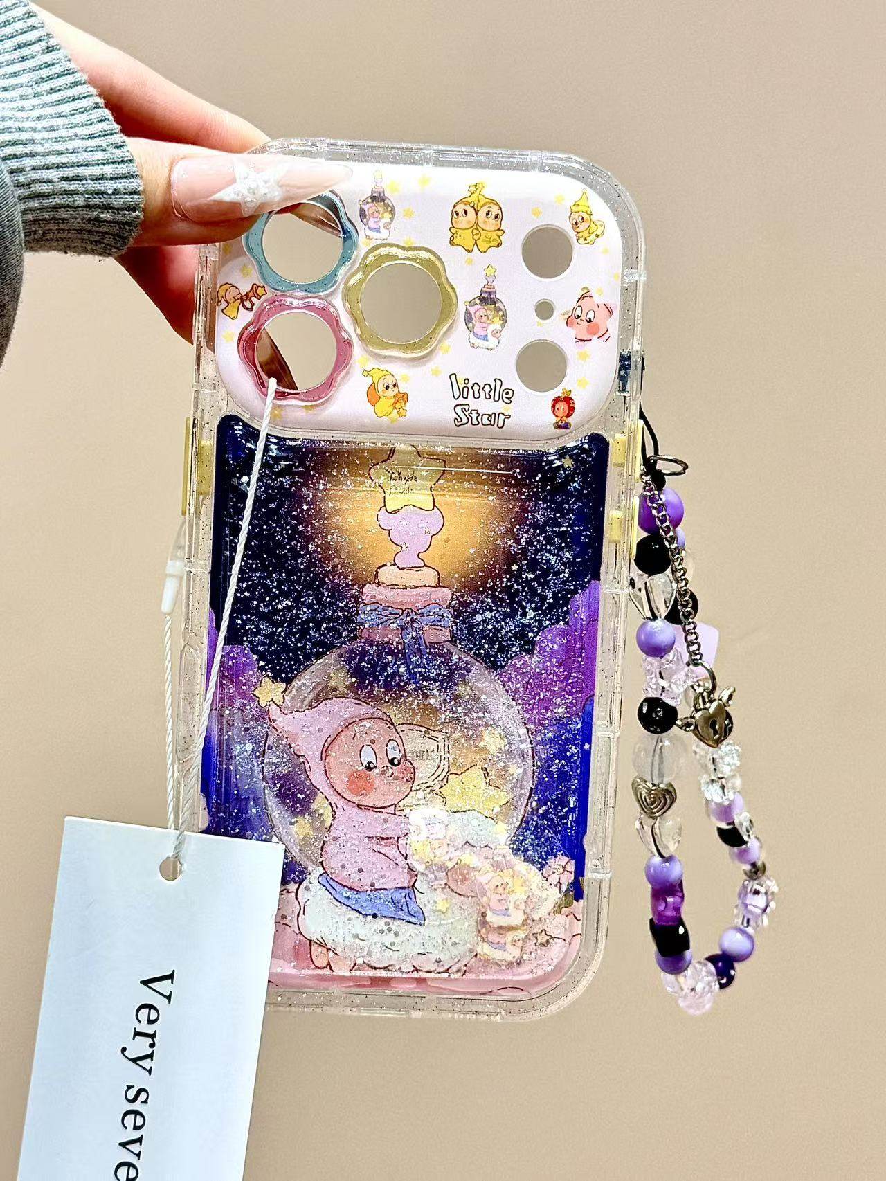 闪粉流沙许愿球星星男孩链条适用苹果17promax手机壳15iphone16 · 苹果14 许愿球星星男孩,3C数码配件,手机保护套/壳,淘宝优惠券,粉丝福利购,淘宝优惠卷