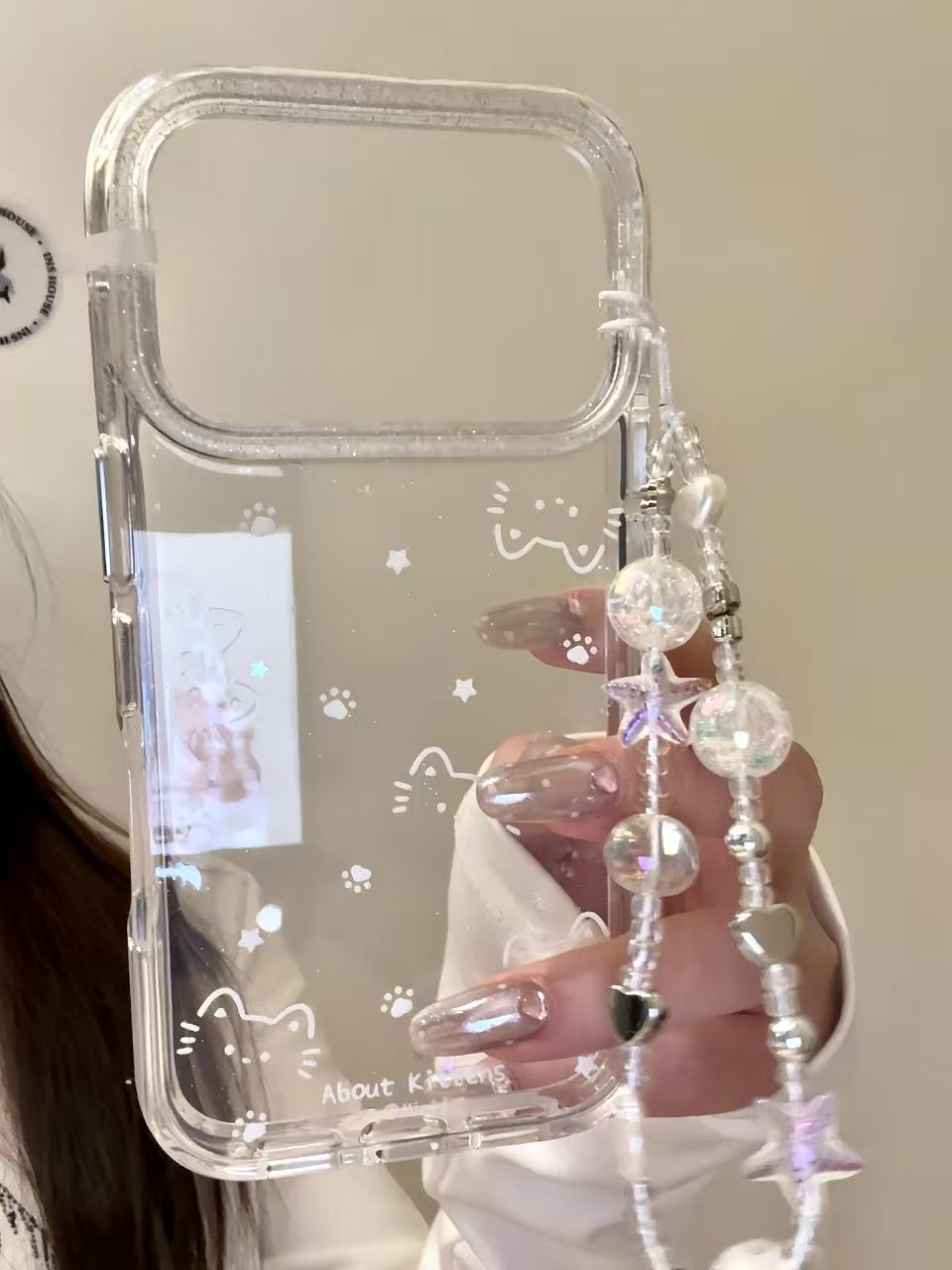 简约可爱猫咪爪子表情适用ihone17promax苹果16pro手机壳15pr新款 · 苹果13 单壳