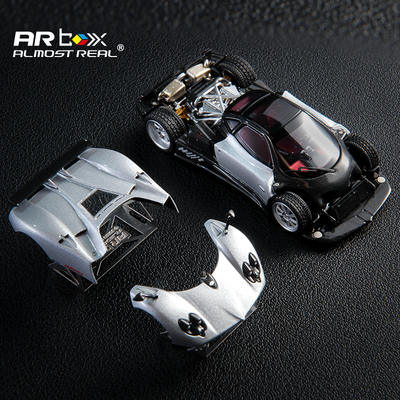 帕加尼 Zonda F 日内瓦车展发布款1:64合金车模  AR box 汽车模型