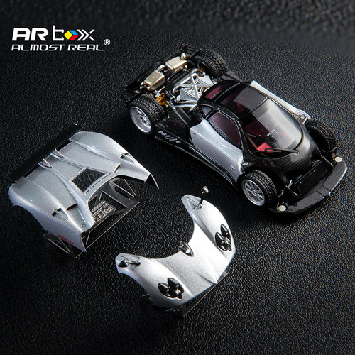 帕加尼 Zonda F 日内瓦车展发布款1:64合金车模  AR box 汽车模型