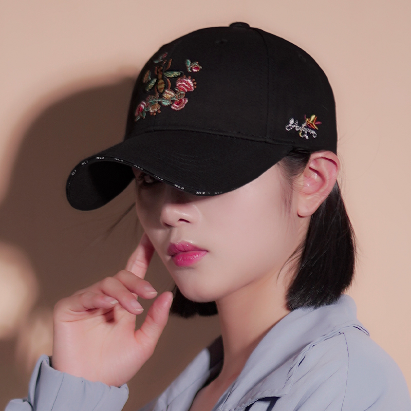 百搭棒球帽女硬顶大脸显脸小帽子