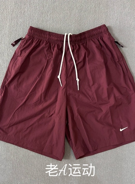 Nike/耐克 男子LAB夏季跑步运动休闲户外透气拒水五分短裤DX0750