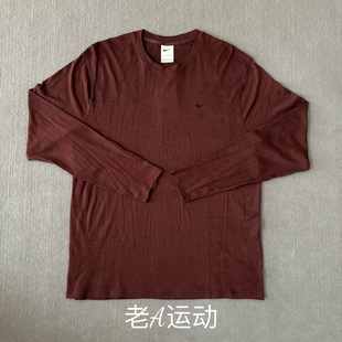 Nike 男子ADV运动跑步训练健身速干透气圆领长袖 FZ0992 652 耐克