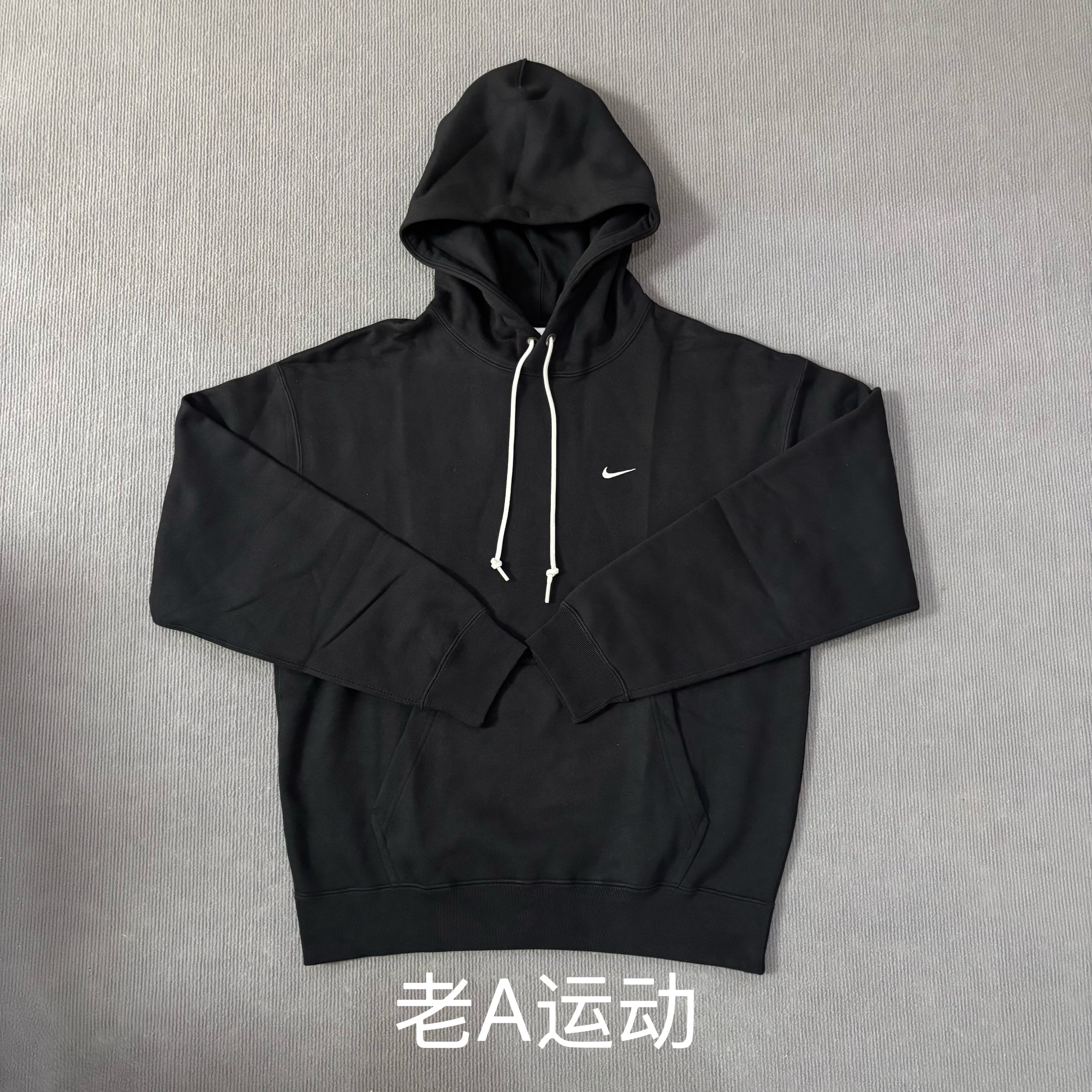 Nike/耐克LAB男子秋冬加绒加厚保暖运动休闲连帽卫衣套头衫DX1356