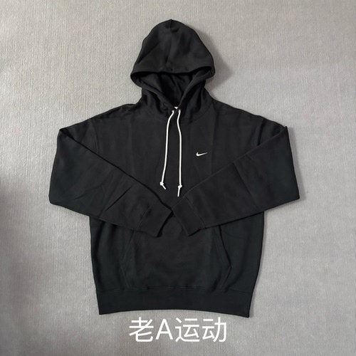 Nike/耐克LAB男子秋冬加绒加厚保暖运动休闲连帽卫衣套头衫DX1356