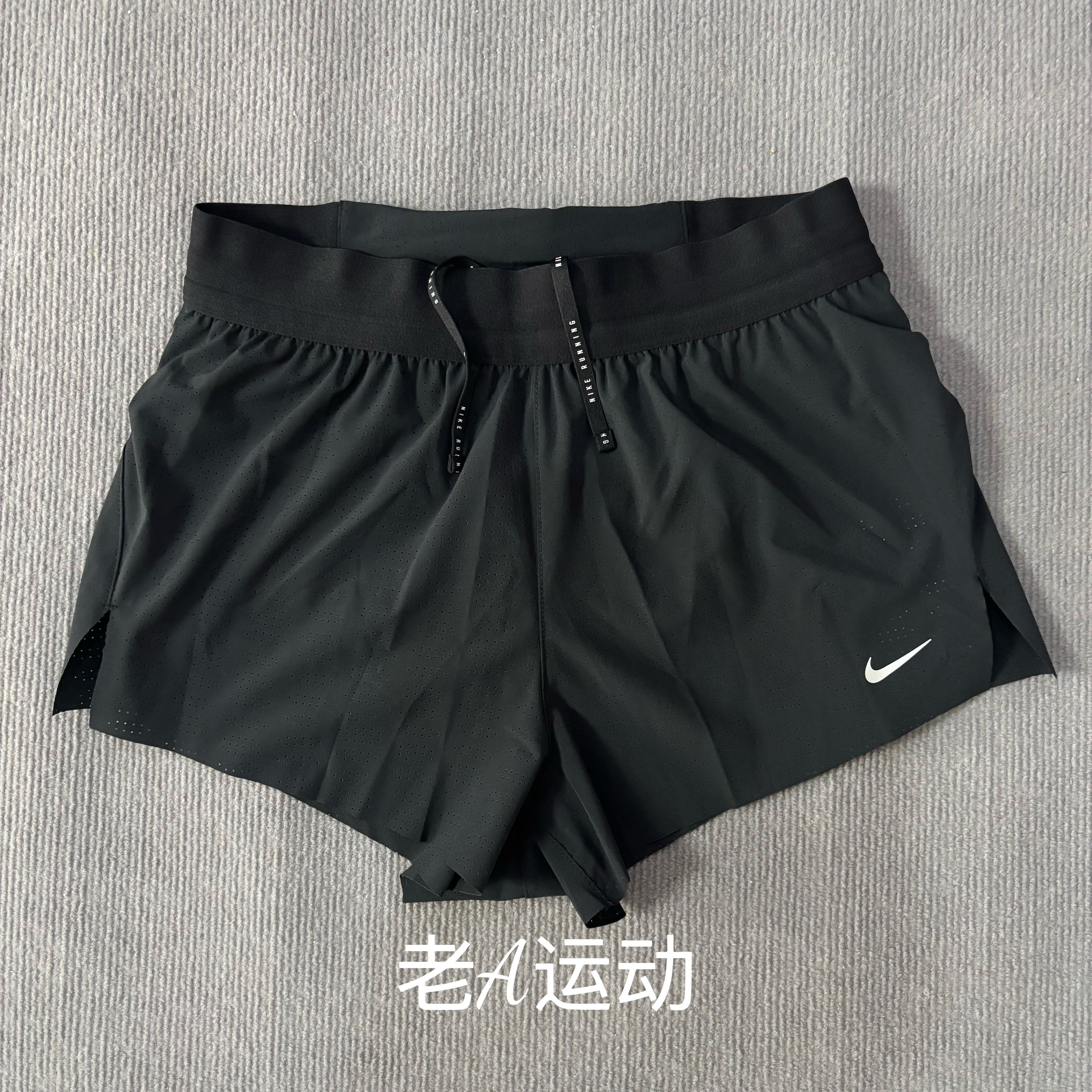 Nike耐克女子马拉松跑步运动训练健身速干透气网眼三分短裤IF1679