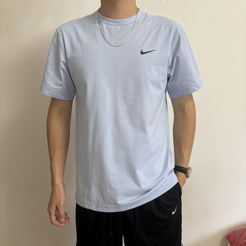 Nike耐克 夏季新款男子运动休闲跑步健身速干短袖T恤DV9840-361