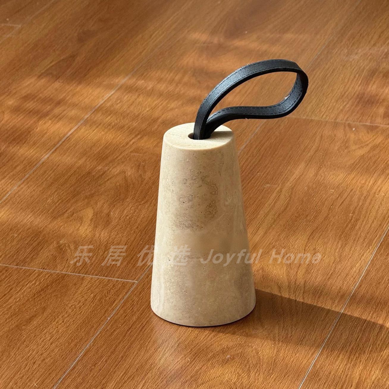 现代轻奢简约创意大理石门挡