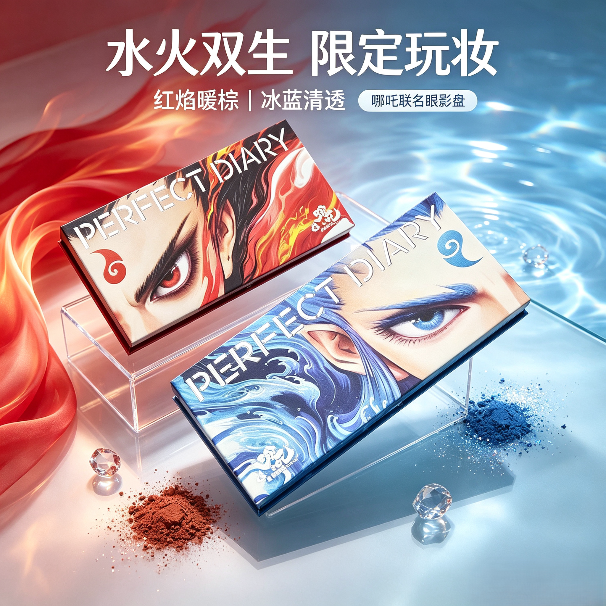 完美日记12色动物联名眼影盘