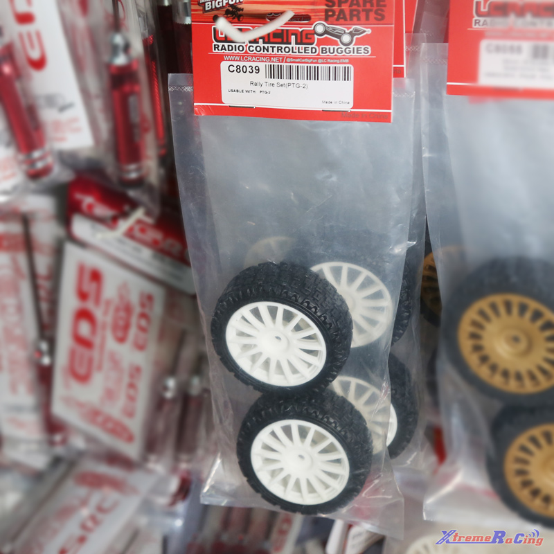 LC RACING PTG-2 拉力轮胎 （2个/包）：C8039