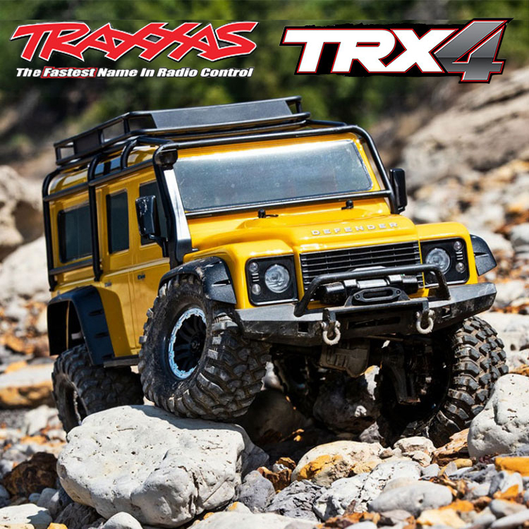 TRAXXAS trx4 攀爬车陆虎卫士 TRX4遥控攀爬车 配差速锁 高低档