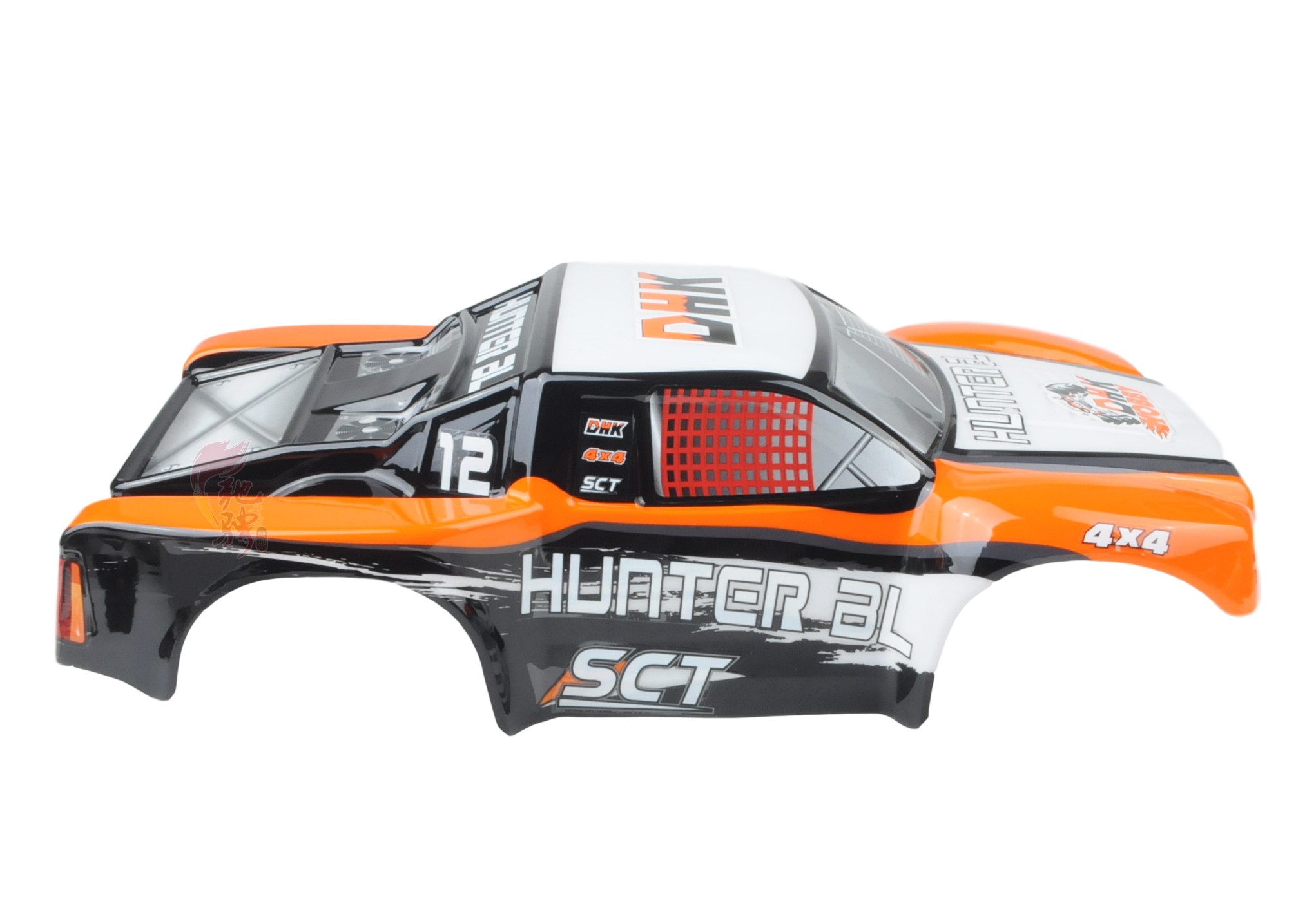 1|10 DONGHONGKAI DHK 8135 원격 제어 짧은 트럭 원래 액세서리 펀치 PC 컬러 인쇄 자동차 쉘 8135-009