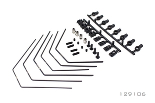 SNRC 129106 配件 1/10 前后扭力 防倾杆 组件