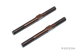 SNRC 920336 配件 1/10 M3*36 H3mm 正反拉杆-S2，红