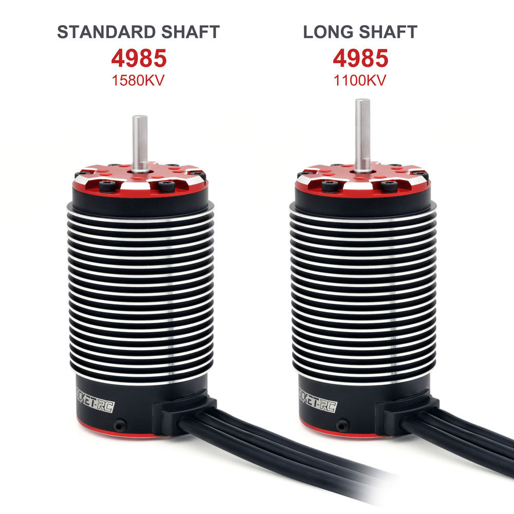 초음속 폭력 브러시리스 모터 4985 브러시리스 모터 1|6 1|7 대형 트럭용 짧은 카드
