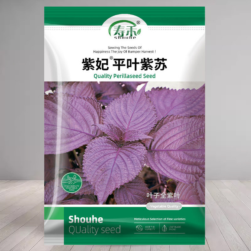 双色紫苏种子紫苏叶种籽紫苏子种籽可食用苗四季籽种孑苏子叶树苗