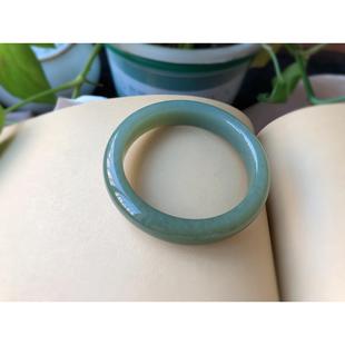 天然和田玉且末蓝53圈口正装特色手镯 干净细腻 无杂裂 配证书xe0