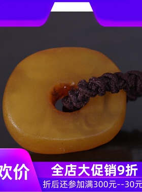 【一物一图】藏传老凤眼菩提子手串 西藏天珠手链 老蜜蜡饰品qbt