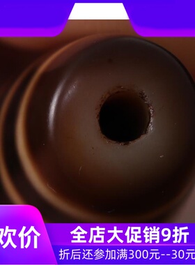 【一物一图】原矿西藏三眼天珠 至老矿油润天珠 diy手串配珠qbt