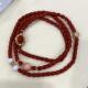 天然科西卡黑赤血手链手串原色有机宝石阿卡沙丁牛血红科西嘉速