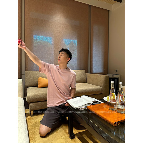油腻客夏季亲肤纯色短袖T恤